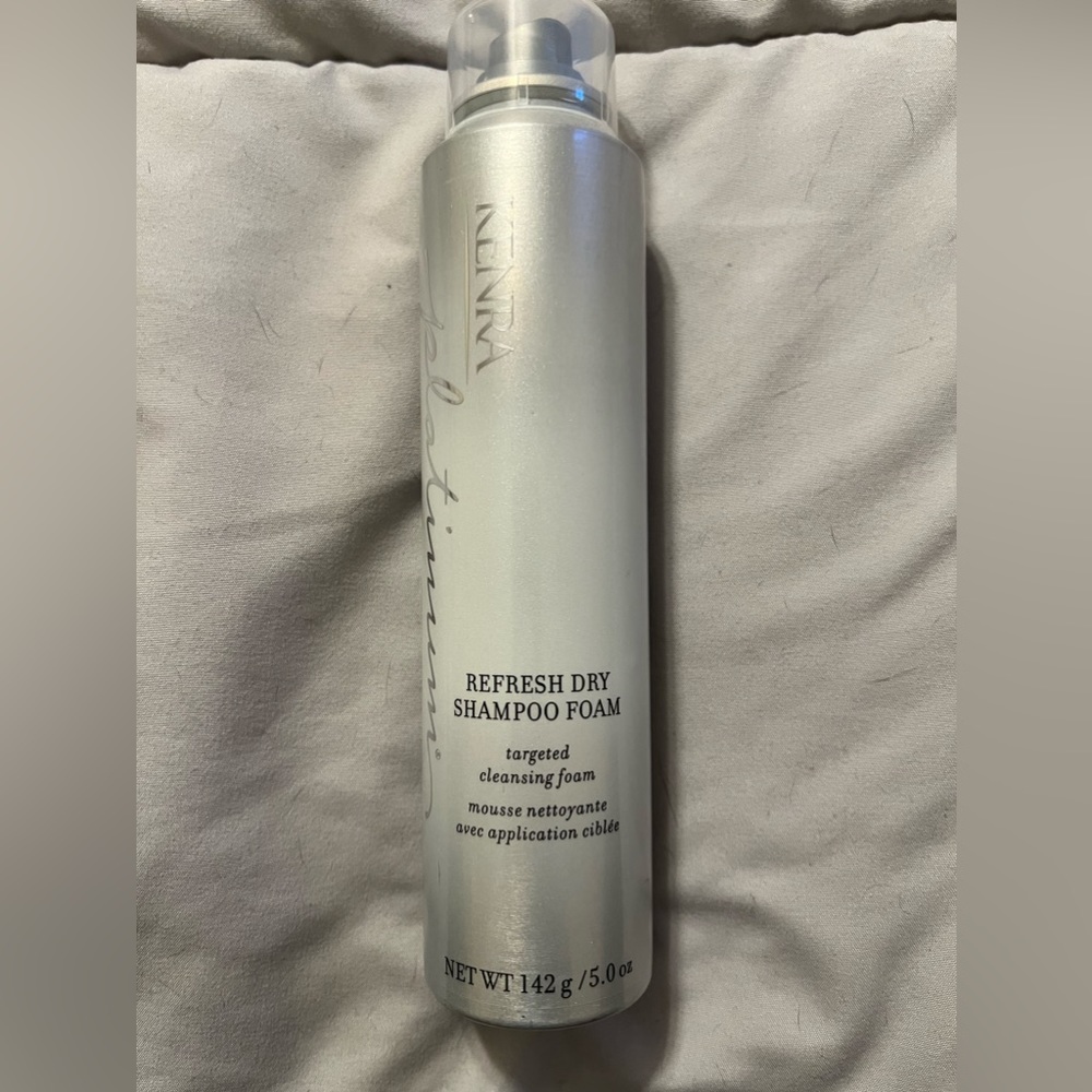New Kenra Platinum Refresh Dry Shampoo Foam 5 oz